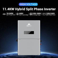 Load image into Gallery viewer, High Voltage 11.4KW Hybrid Split Phase Inverter with APS Transmitter SG11.4KHB-HV