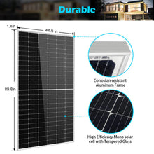 Load image into Gallery viewer, 550 Watt Monocrystalline PERC Solar Panel UL 61730