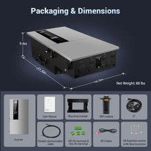 Load image into Gallery viewer, 7.6KW Hybrid Inverter 48V Split Phase SGN7.6K1HB-48