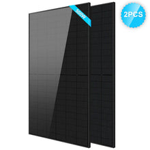 Load image into Gallery viewer, 500 Watt Mono Black PERC Solar Panel UL 61730
