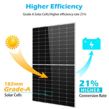Load image into Gallery viewer, 450 Watt Monocrystalline PERC Solar Panel UL 61730
