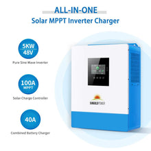 Load image into Gallery viewer, 5000W 48V Solar Charger Inverter
