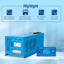 Load image into Gallery viewer, 2000W DC 12V Pure Sine Wave Inverter With Charger
