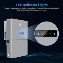 Load image into Gallery viewer, High Voltage 11.4KW Hybrid Split Phase Inverter with APS Transmitter SG11.4KHB-HV
