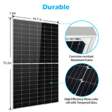Load image into Gallery viewer, 450 Watt Monocrystalline PERC Solar Panel UL 61730
