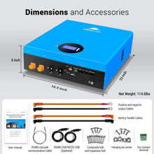 Load image into Gallery viewer, 5.12KWH Powerwall LiFePO4 Lithium Battery SG48100M
