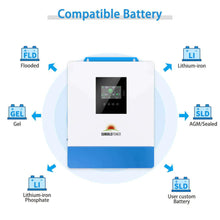 Load image into Gallery viewer, 5000W 48V Solar Charger Inverter
