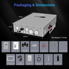 Load image into Gallery viewer, High Voltage 11.4KW Hybrid Split Phase Inverter with APS Transmitter SG11.4KHB-HV
