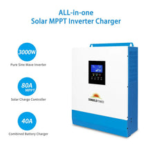 Load image into Gallery viewer, 3000W 24V Solar Inverter Charger
