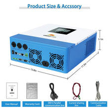 Load image into Gallery viewer, 5000W 48V Solar Charger Inverter
