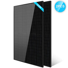 Load image into Gallery viewer, 370 Watt  Mono Black PERC Solar Panel UL 61730
