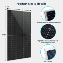 Load image into Gallery viewer, 560 Watt Bifacial PERC Solar Panel
