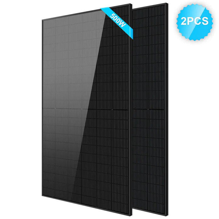 500 Watt Mono Black PERC Solar Panel UL 61730